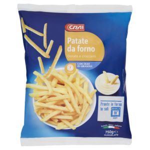 Crai Patate Prefritte Surgelate 1 Kg – Ponente 23